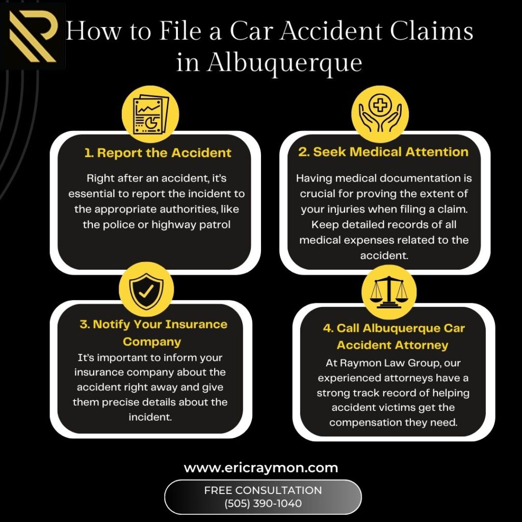 How to File a Car Accident Claims in Albuquerque