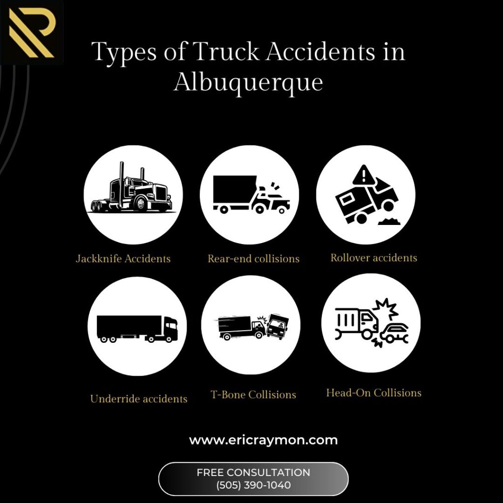 Types of Truck Accidents in Albuquerque