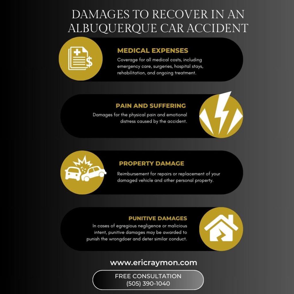 Damages to Recover in an Albuquerque Car Accident