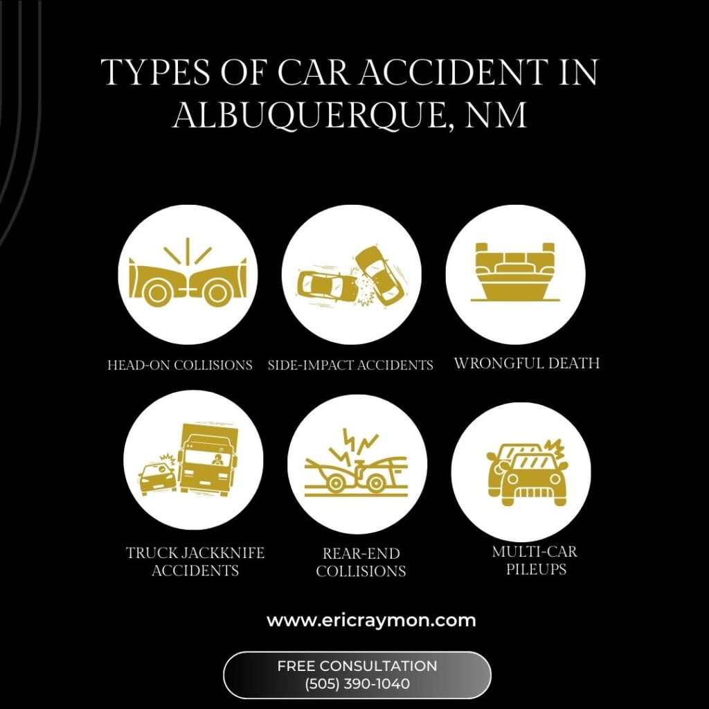 Types of Car Accidents in Albuquerque