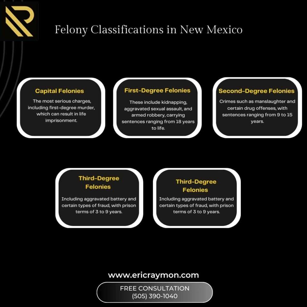 Felony Classifications in New Mexico