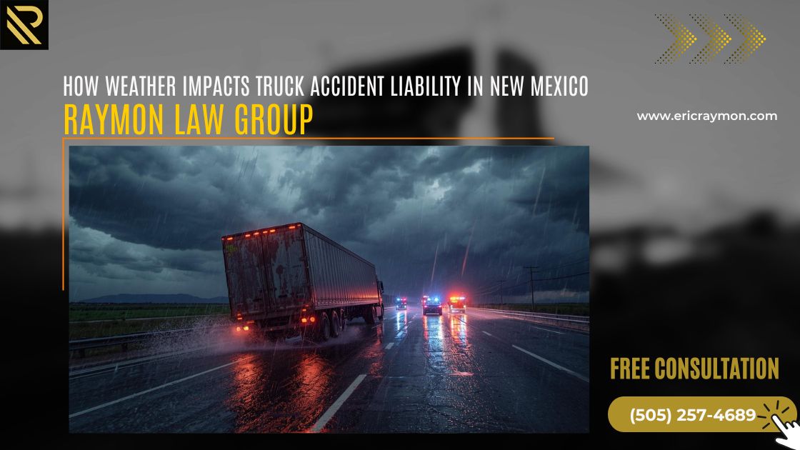 How Weather Impacts Truck Accident Liability in New Mexico