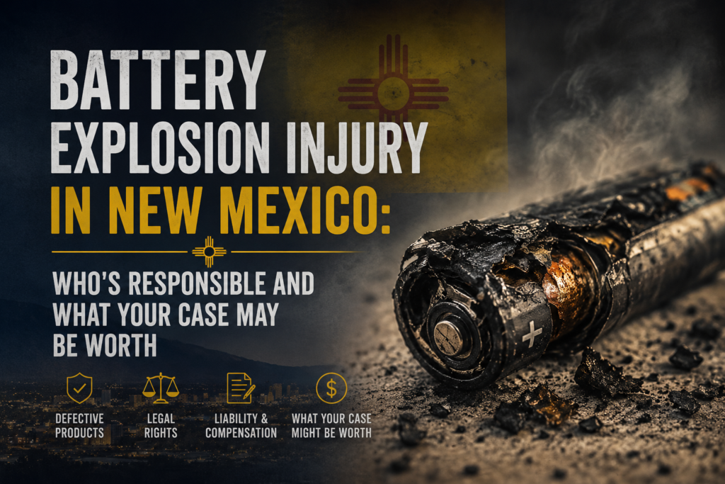 Battery Explosion Lawyer in New Mexico